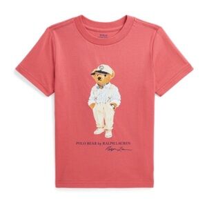 Gently Used Polo by Ralph Lauren Kids T-Shirt with Bear Graphic